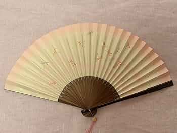 小川翠村　とんぼ 図　扇　宮脇売扇庵　蜻蛉　トンボ 宮脇賣扇庵 扇子 箔散しとんぼ 京扇子 メンズ | メンズアイテム