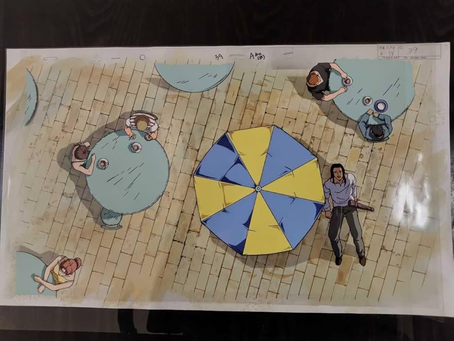 ハンターハンター ポンズ セル画 背景付き