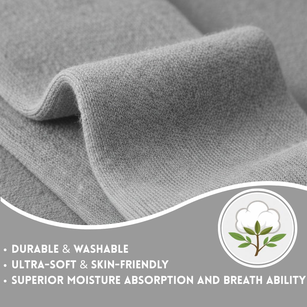 Performance Crew Socks for Men – Soft, Breathable Cotton Socks for Athletics, Training, Outdoor Sports & Daily Wear - Image 7