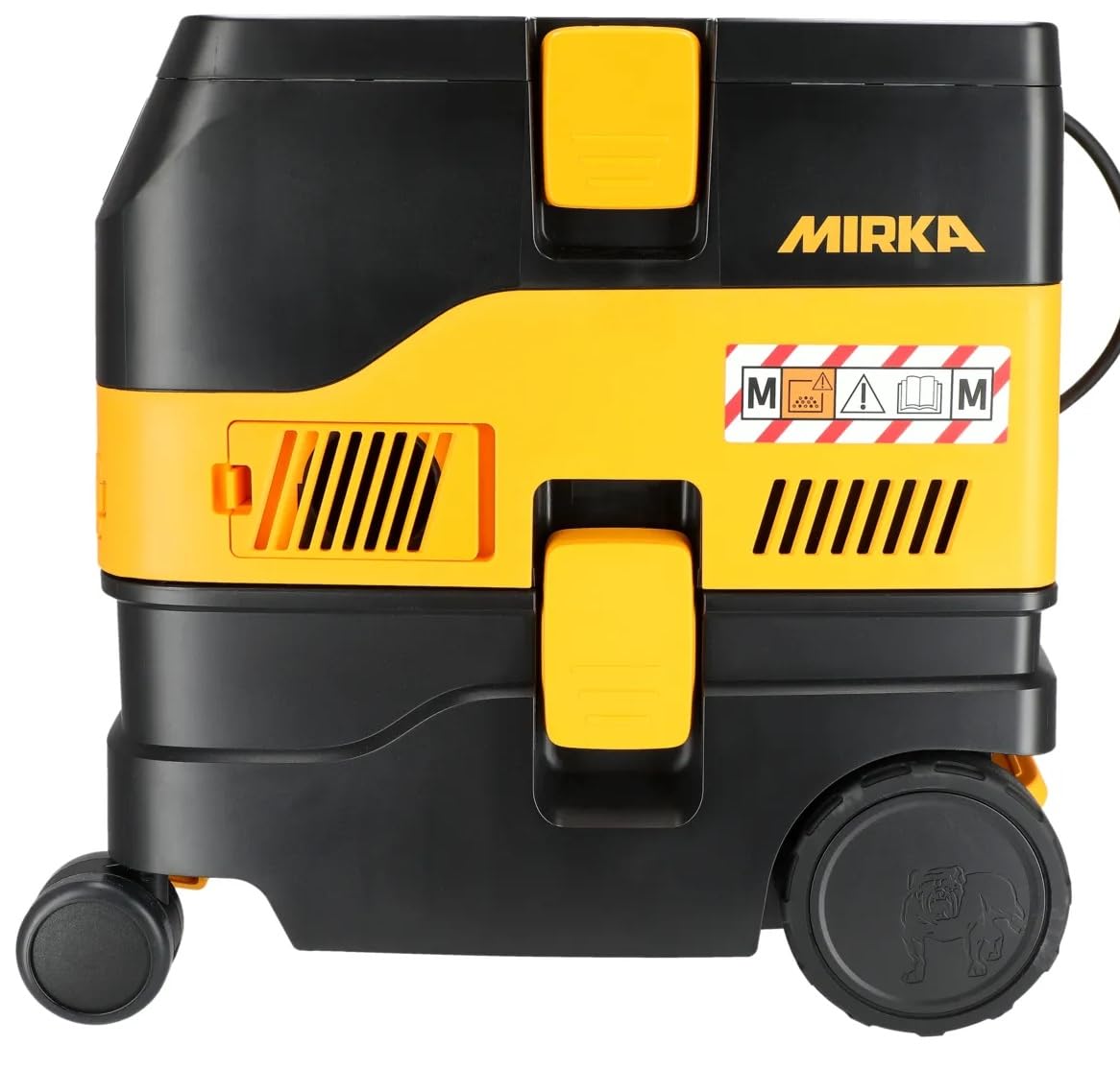 Mirka DEXOS 1217 M AFC/Aspirateur Industriel Classe M/Aspirateur Eau et poussière 17 l/Nettoyage Automatique du Filtre/Tuyau de 4 m et Manchon