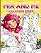 Mia And Me Coloring Book: Exclusive Adults Coloring Books With Crayons