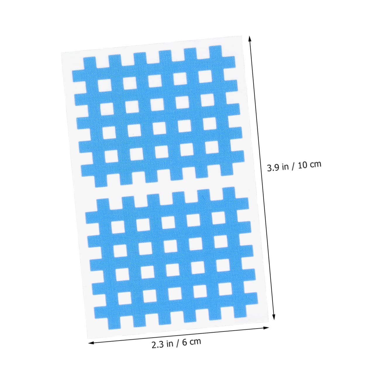 HAPINARY 20 Sheets Sports Adhesive Cloth Tape for Fitness Physical Support Tape Taping Trigger Points Adhesive Cloth for Adhesive Tape Fitness Support Tapes Sports Tape Blue