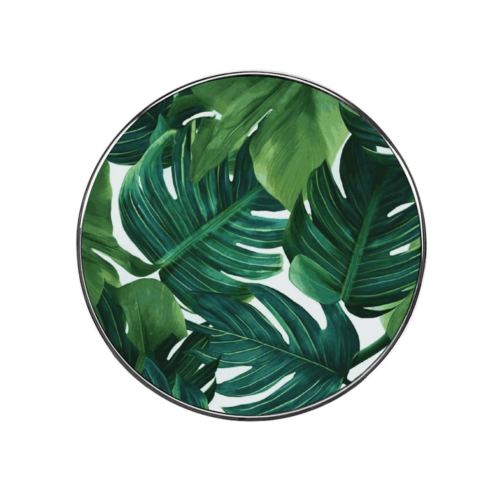 Banana Leaves Fridge Magnet Magnetic Refrigerator Magnets Mini Round Kitchen Fridges Magnets for Kitchen Office Whiteboard Cabinet and Dishwasher