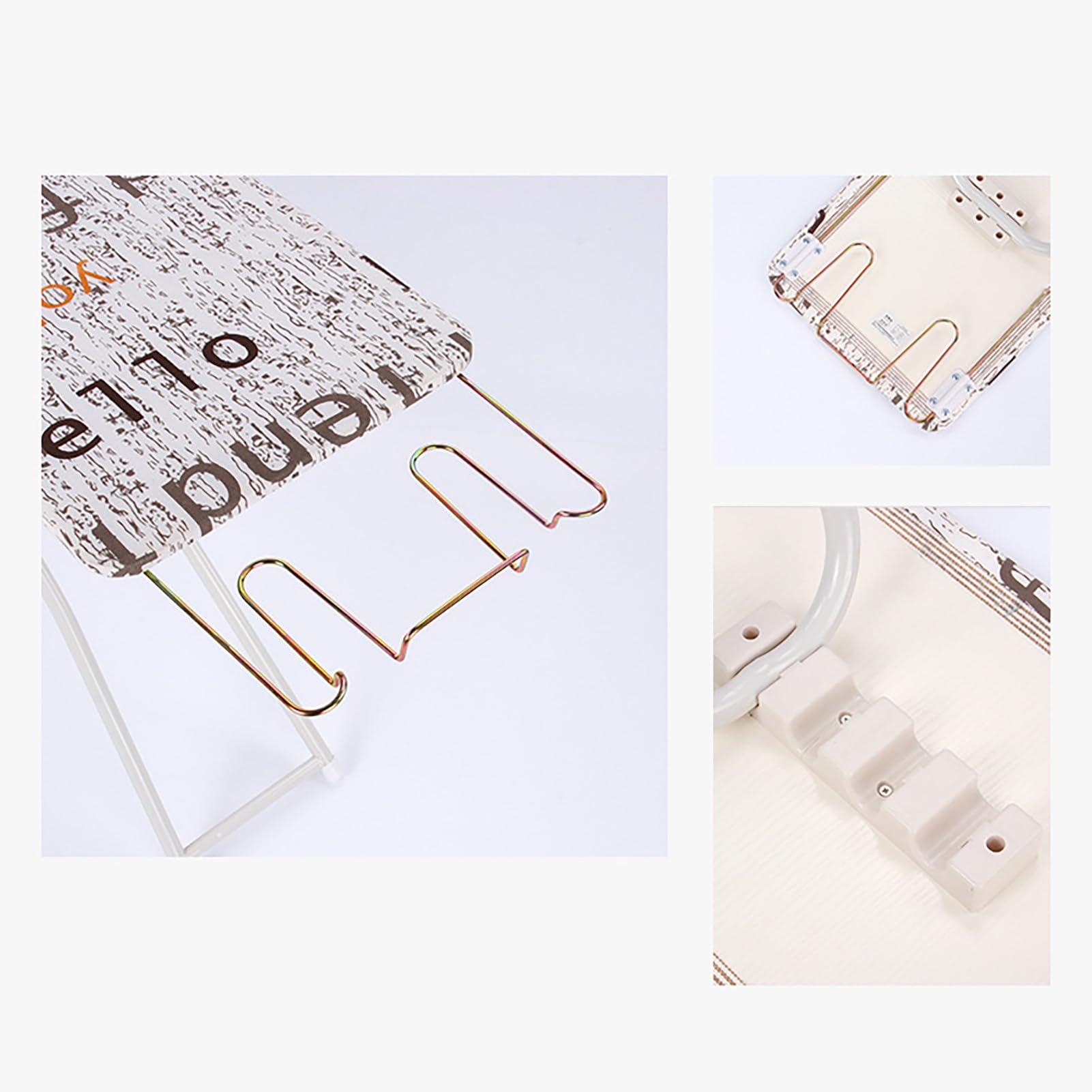 Tabla de Planchar Plegable: Tabla de Planchar Plegable con Soporte para Plancha, de Compacta y Que Ahorra Espacio para Ropa del Hogar