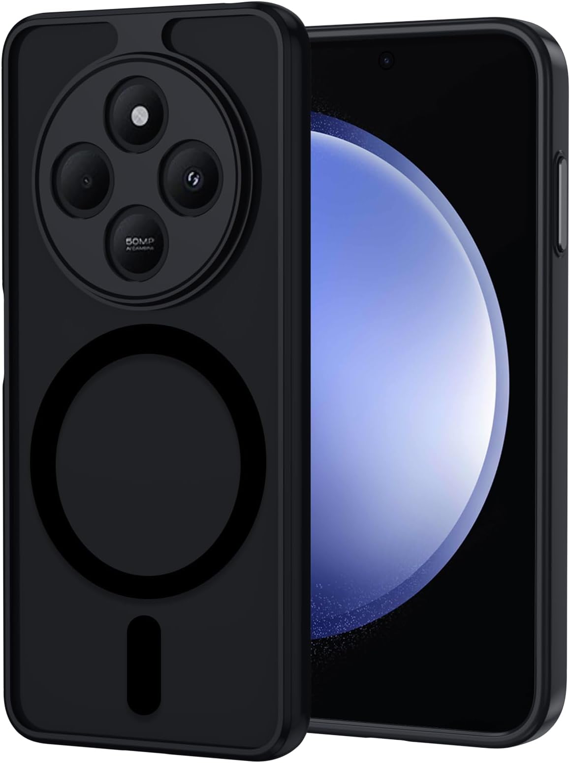 KANVOOS Cover Per Xiaomi Redmi Note 14 5G, Cover A Libro Custodia In Pelle PU Con Silicone TPU, Antiurto Flip Caso Portafoglio Cover Per Redmi Note 14 5G (Oro Rosa - Foto 5