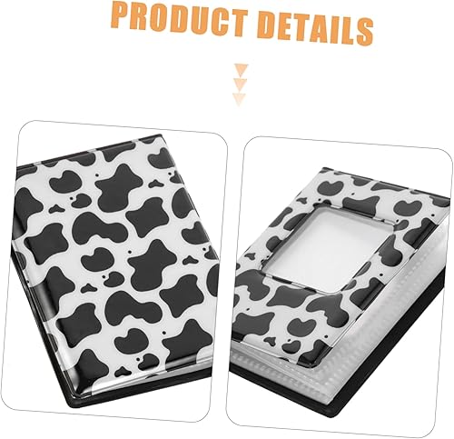 Miniatura 5 de Álbum de colección de postales, portarretratos portátil, diseño transparente para álbumes familiares, almacenamiento de fotos para tarjetas