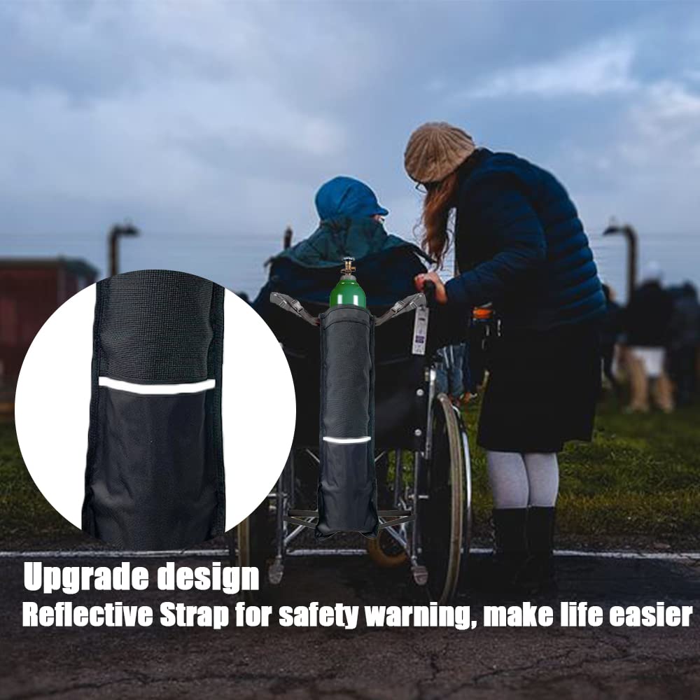 Amazon.com: MUROCEA Oxygen Cylinder Bag for Wheelchair