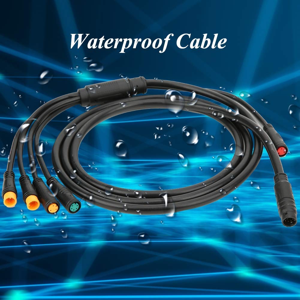 VGEBY Cavo per Bicicletta, Impermeabile con Funzione Luce Integrata, Accessorio per Bicicletta, Regolatore Elettronico per Mountain Bike, Road Bike, e Bici Elettriche