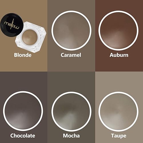 Miniatura 6 de Mellow Cosmetics Pomada para cejas  Pomada Dipbrow impermeable  Pomada libre de crueldad, 100% vegana y sin parabenos  Maquillaje de cejas de larga