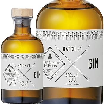 終売品 DISTILLERIE DE PARIS GIN 500ml 43% ディスティレリ・ド・パリ ジン バッチ 1｜ワインとその他の酒類