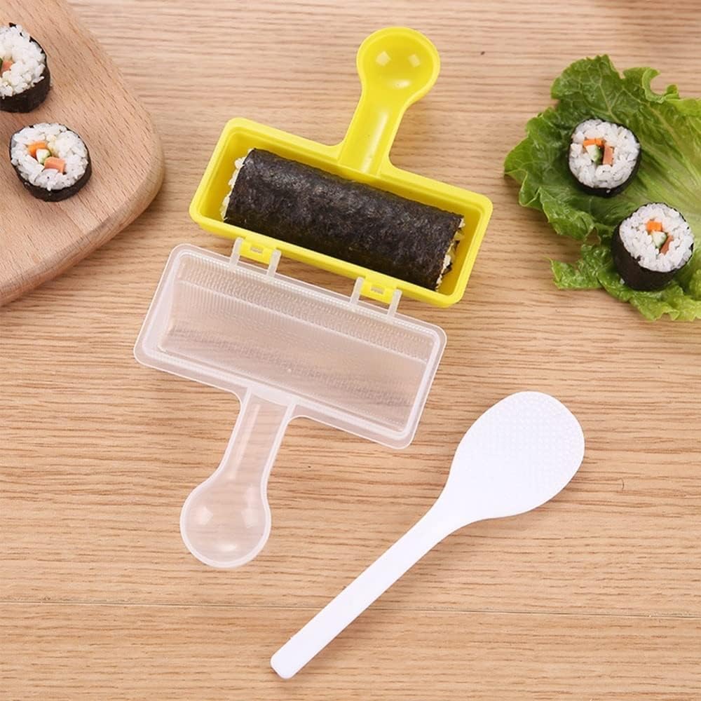 Creativity Onigiri Rice Shaker Sushi Maker With Spoon DIY Baby Ball Kitchen Bento Accessories