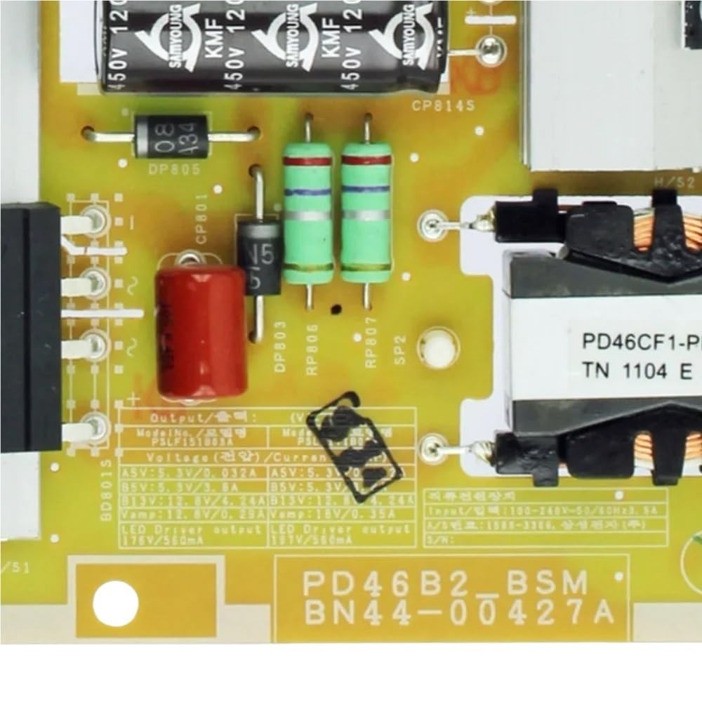 TV Scheda di alimentazione BN44-00427A BN44-00427B per TV Scheda di alimentazione UE46D8000YU UN46D7000 UE46D6530 UE46D8000 UE46D6500 UA46D6400