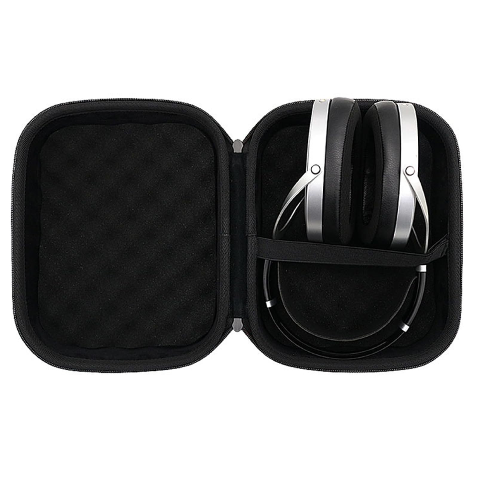 Custodia da viaggio portatil ecuffie rigida per HIFIMAN ANANDA, custodia per cuffie con schiuma antiurto e tessuto Oxford