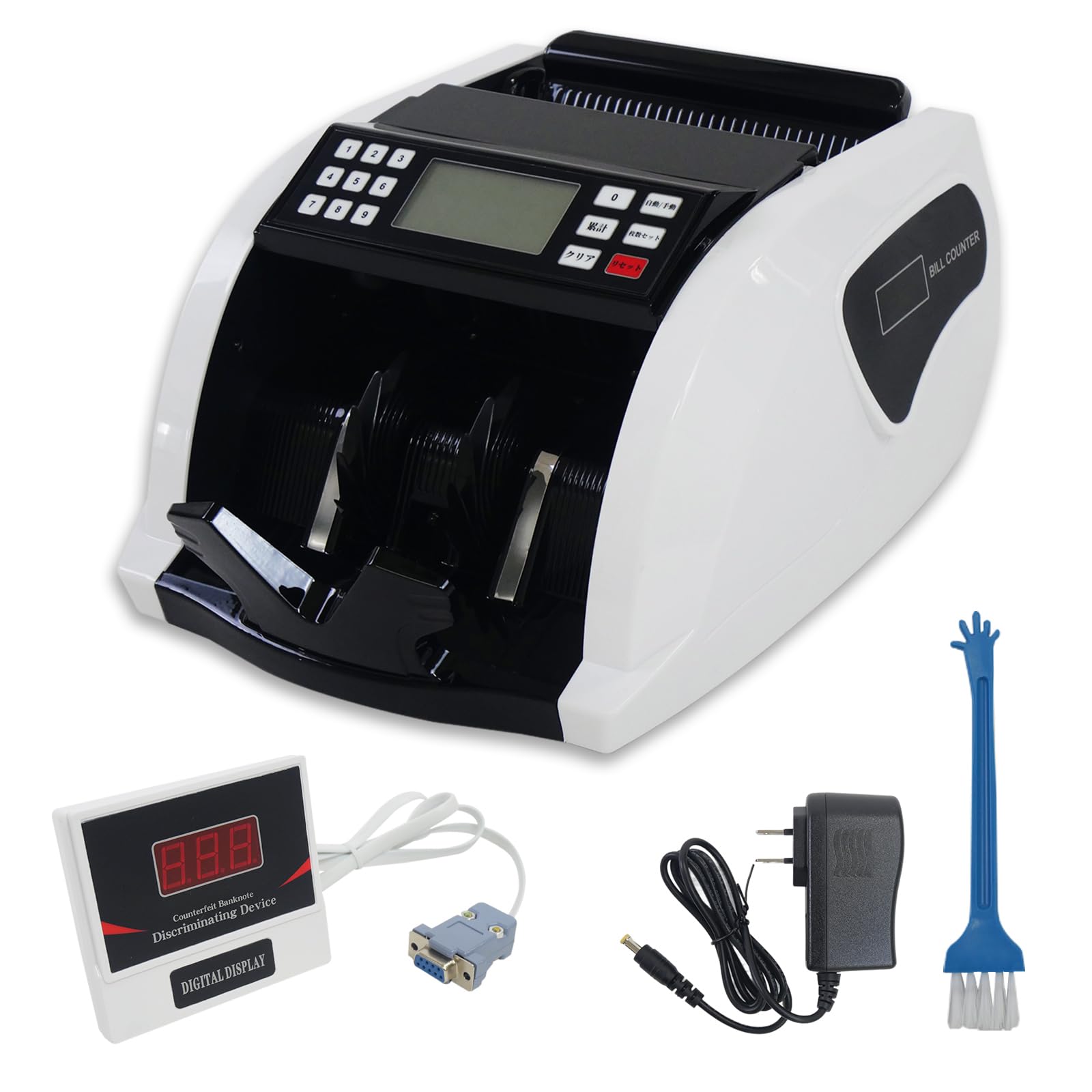 マネーカウンター 充電式 紙幣 卓上用外貨 (充電式 偽造検知機能付き)1505 Amazon | 【日本企業】 ONE STEP マネーカウンター 充電式 紙幣