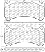 StopTech 309.13650 Front Sport Disc Brake Pad Set for Selected Dodge Dart, Lexus IS F, Subaru WRX STI Model Year