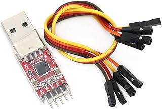 USB to Serial Module CP2102 Module SUNREPHANT USB to TTL STC Download Compatible, with Dupont Cable
