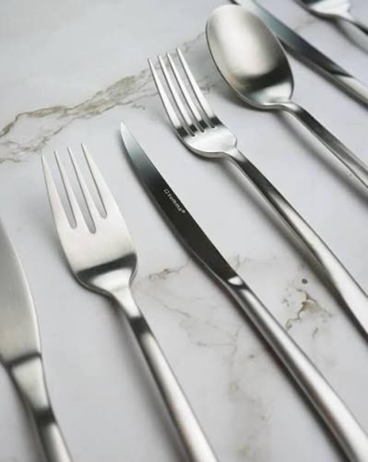 Tenedor acero inoxidable 18/10 TENA Set 12 Satinado 5mm