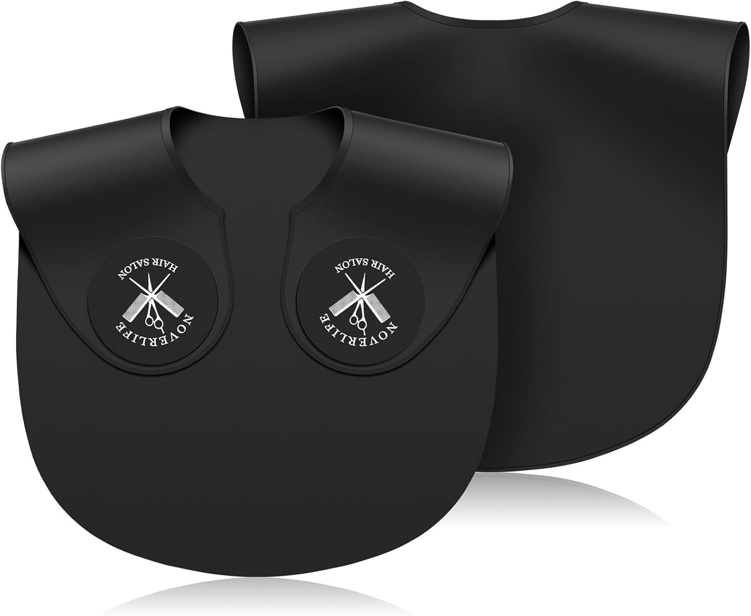 Noverlife Hair Cutting Collar, Waterproof Silicone Hair Dye Collar, Barber Stylist Hair Cutting Pad, Haircut Neck Wrap Noverlife Hair Cutting Collar, Waterproof Silicone Hair Dye Collar, Barber Stylist Hair Cutting Pad, Haircut Neck Wrap