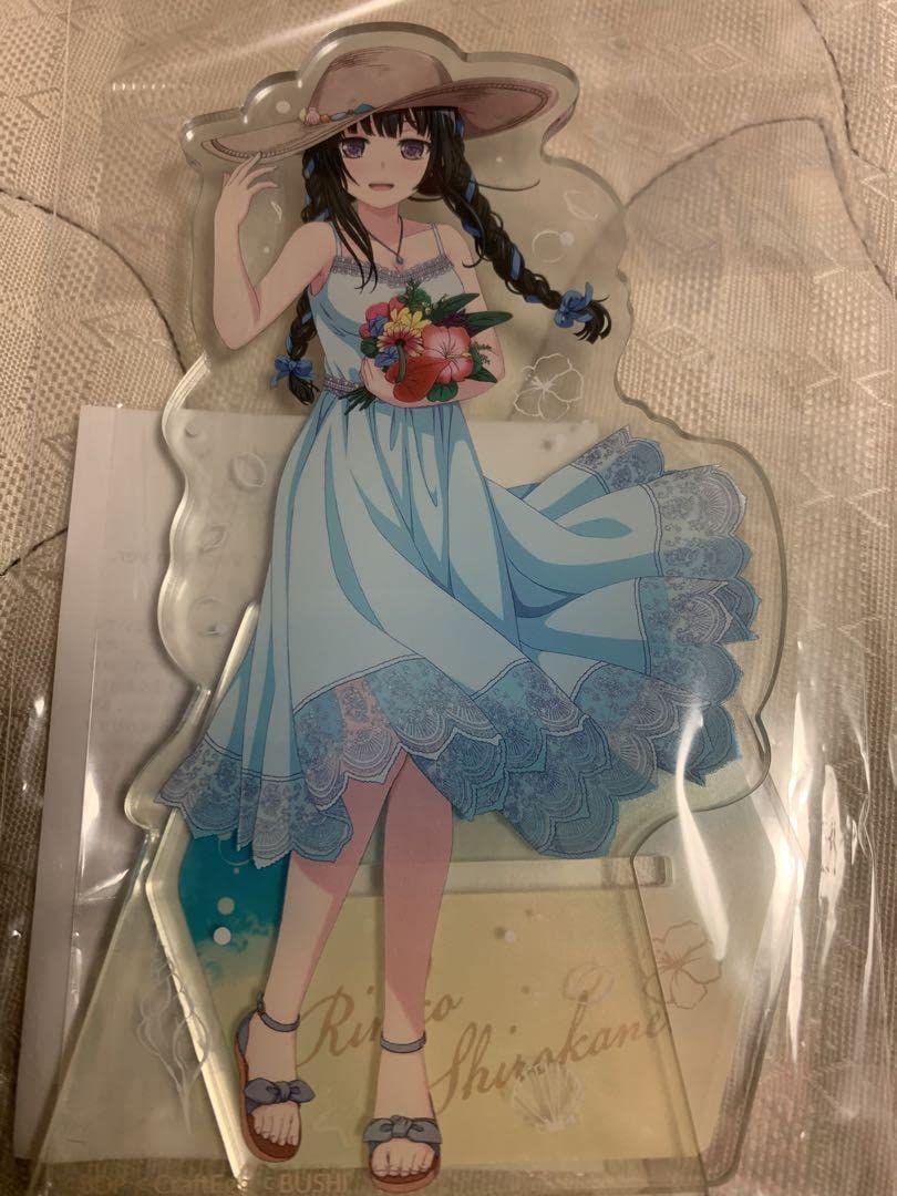 バンドリ　白金燐子　ミニスタンディパネル　マルイ　抽選品　summer ver. バンドリ 白金燐子 ミニスタンディパネル マルイ 抽選品 summer