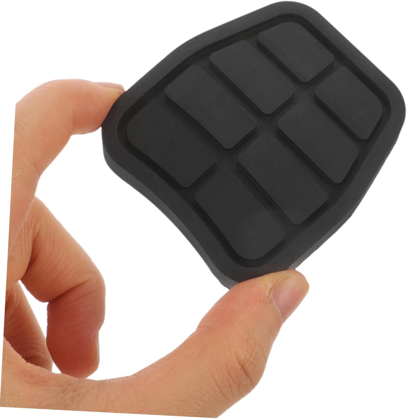 Zerodeko 1Pair Car Clutch Brake Pedal Pad Covers Rubber Foot Pedal Protection for Car Models Easy Install Clutch Pedal Covers for Enhanced Braking Performance