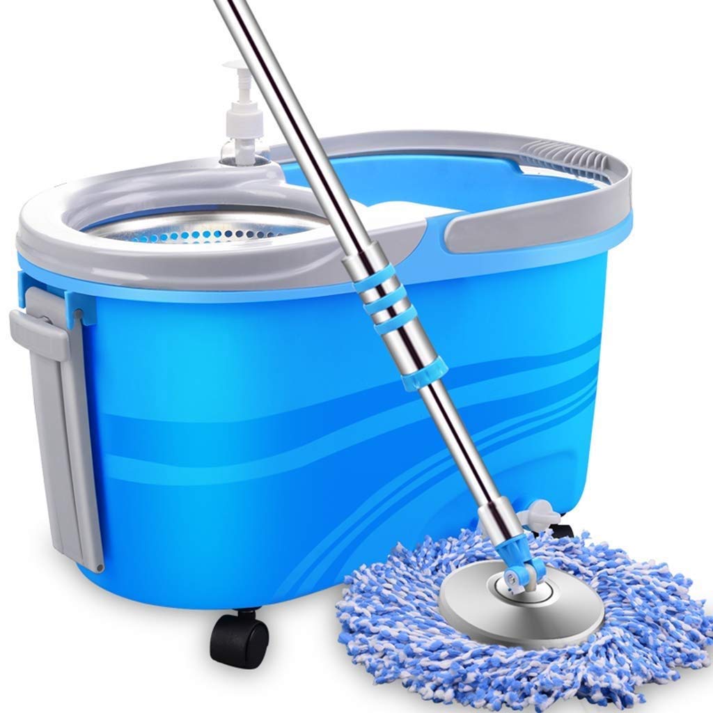 mop， Mop Bucket Rotating Hand Pressure Household Automatically Mopping