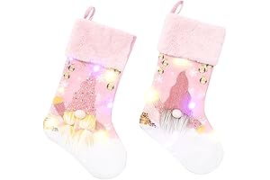 Christmas Gnome Light Up Stockings