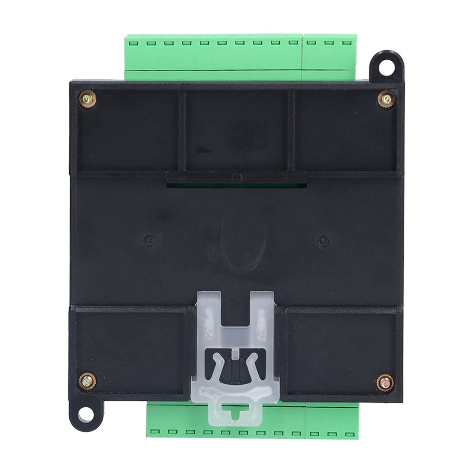 PLC Scheda di Controllo Industriale DC 24V Controller Logico Programmabile Relè 12 Ingresso 8 Uscita 2N20MT per il Controllo di Automazione Industriale(with Base)