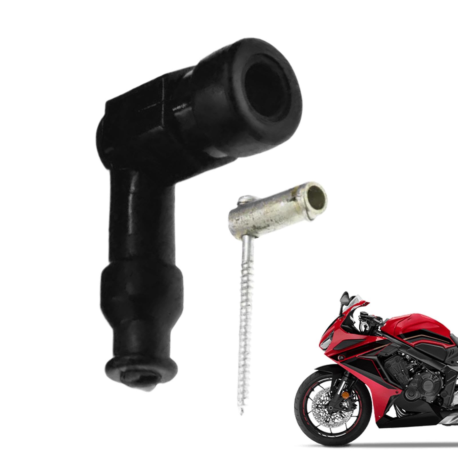 Tappo per candela di accensione per moto, in gomma, senza resistenza, multicolore, accessorio per moto, antipolvere, pezzo di ricambio per moto