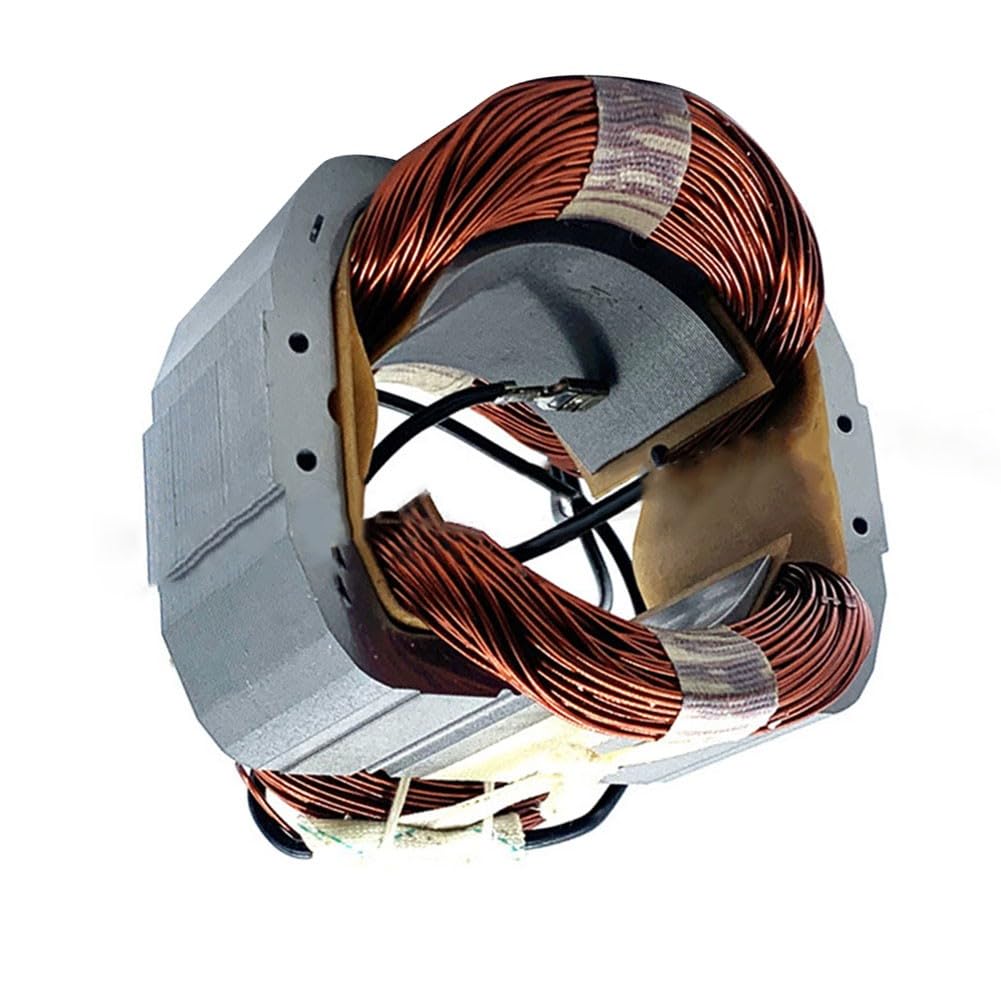 EasyByMall Sostituzione dello statore per il martello demolitore Bosch GBH11DE e GSH11E, numero del pezzo 160422052J, pezzo di ricambio del motore del metallo 220-240V