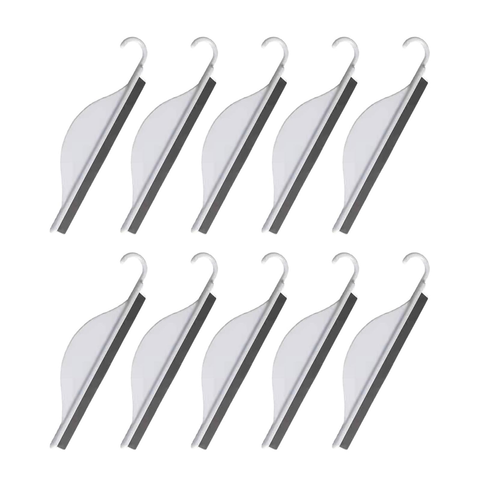 10pack Silicones Scraper Washing Wipers Multipurpose Windshield Shower Squeegee For Streak Glass Door