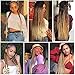 6 piezas Ali Show Ombre sintético trenzado, trenzas gigantes, trenzas Kanekalon Mambo...