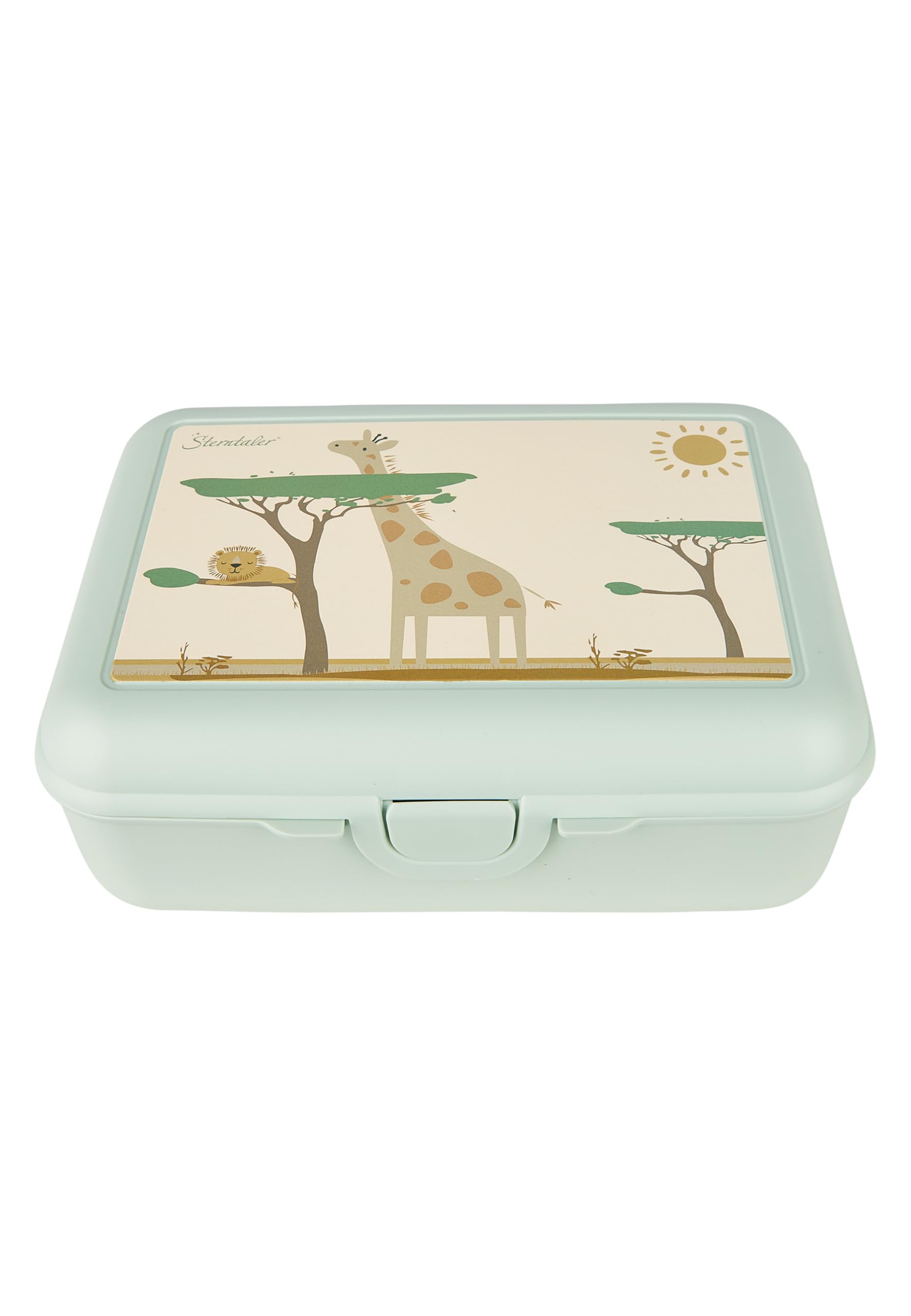 Sterntaler 6912530 Children's Lunch Box, Plastic, Pale Green
