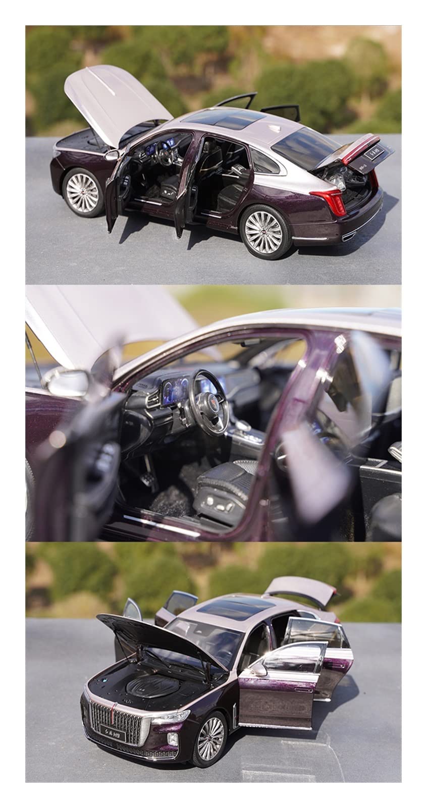 紅旗　H9　1/18　モデルカー　ミニカー　第一汽車　フラッグシップカー Amazon | ミニカー スケールモデルカー 1:18紅旗H9
