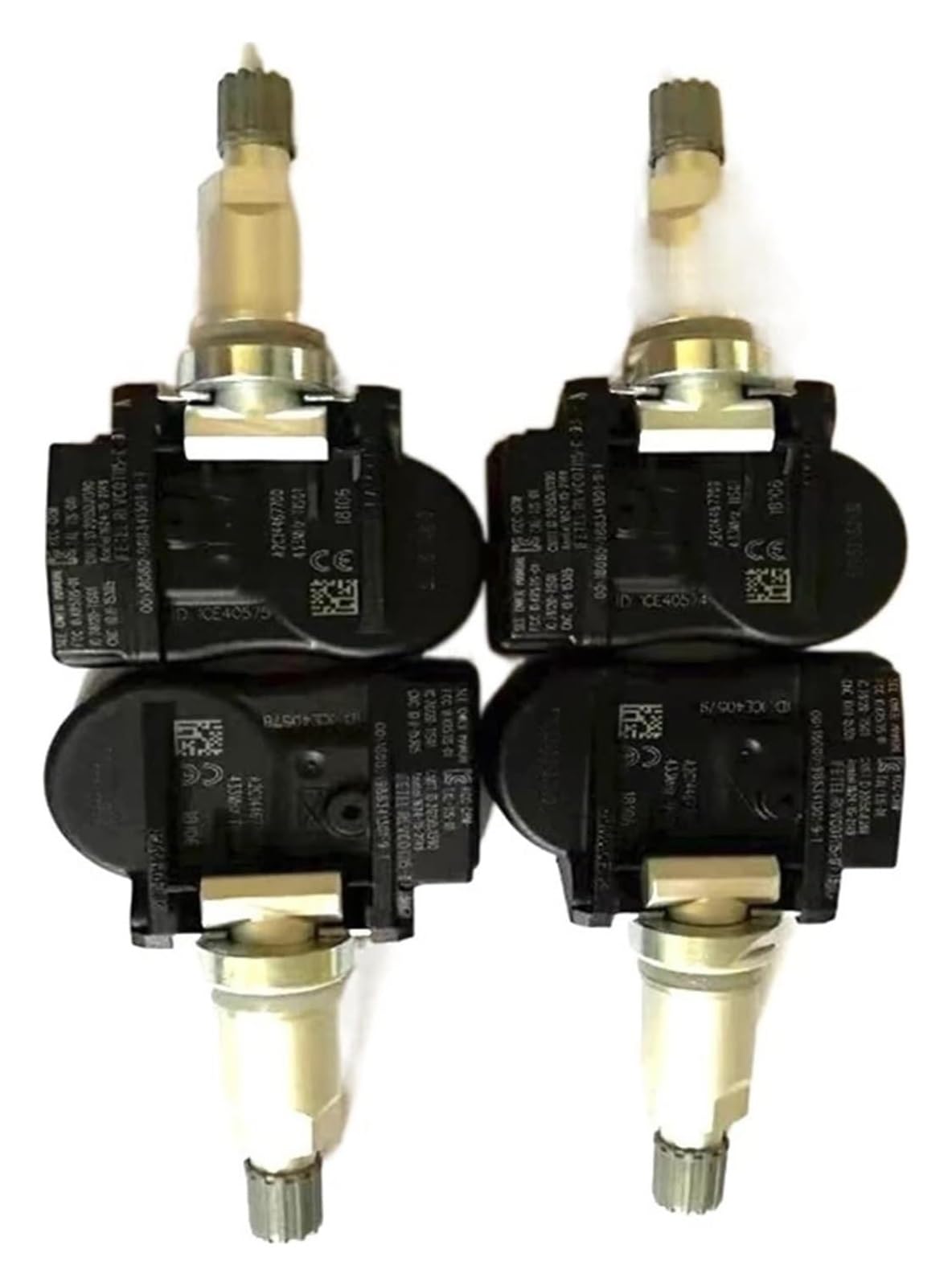 Capteur Pression pneus pour Mercedes pour Benz A0025407917 Système De Surveillance De Capteur De Pression des Pneus 4 Pièces TPM S