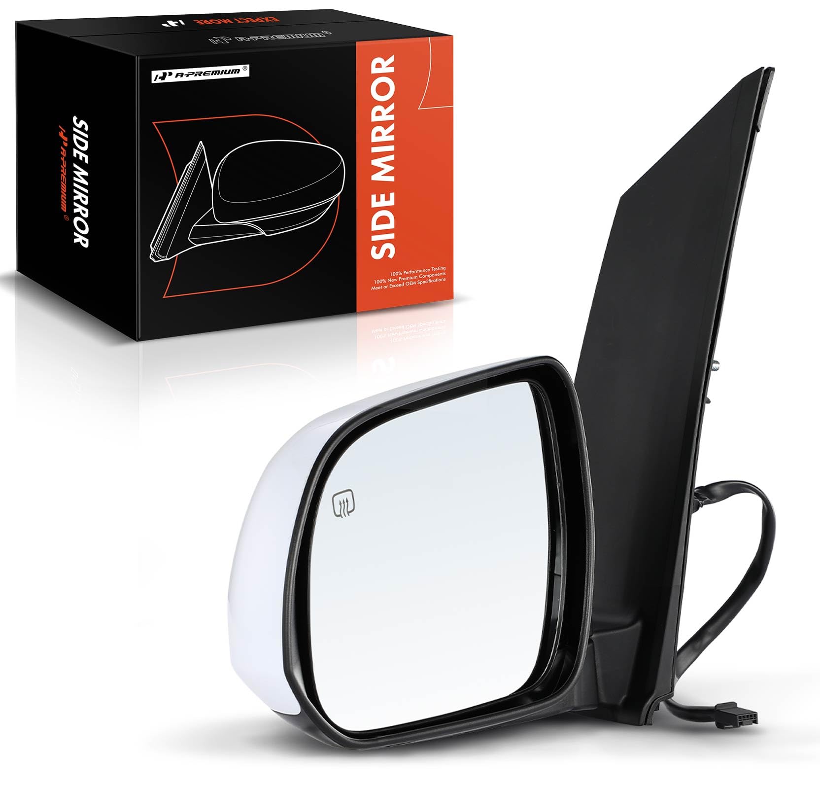 A-Premium DriverÂ Side PowerÂ DoorÂ MirrorÂ - Compatible with ToyotaÂ SiennaÂ 2011-2017 -Â HeatedÂ ManualÂ Folding WhiteÂ OutsideÂ RearÂ ViewÂ Mirror -Â Replace#Â 8794008092C0