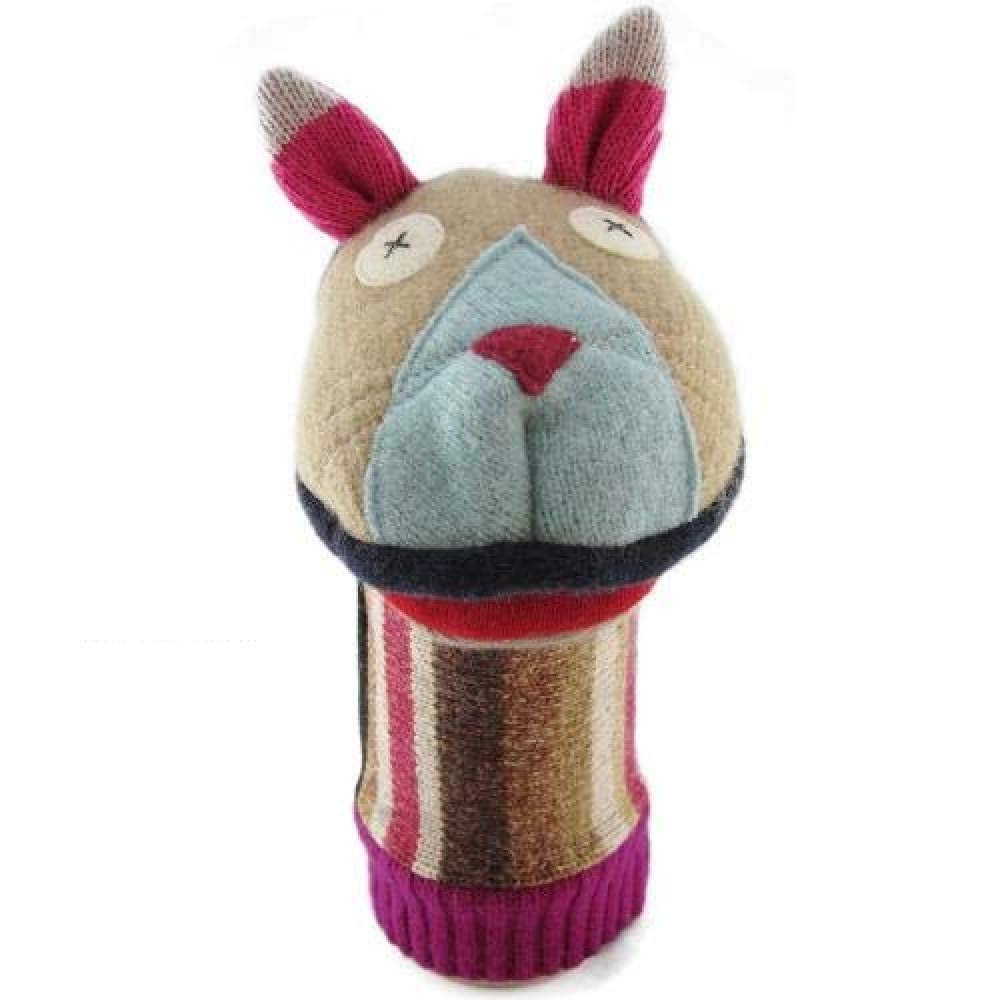 Cate & Levi - Handpuppe - Premium Altwolle - Handmade in Canada - Puppen für Kirche (3er Set - Hase, Katze, Einhorn)