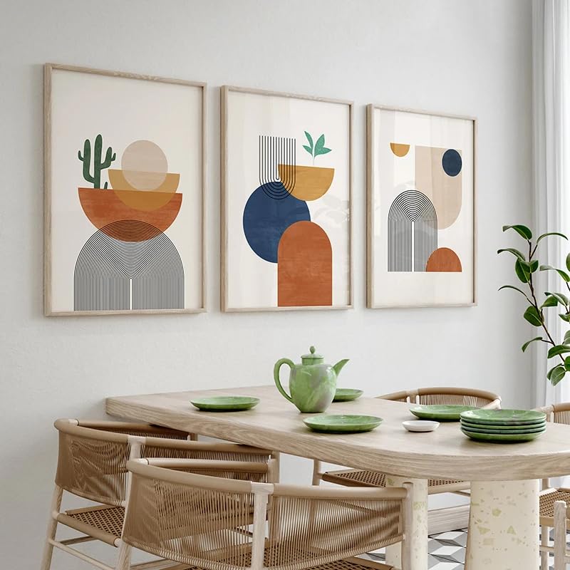 Pósteres modernos estilo boho para renovar las paredes de tu cocina y sala de estar