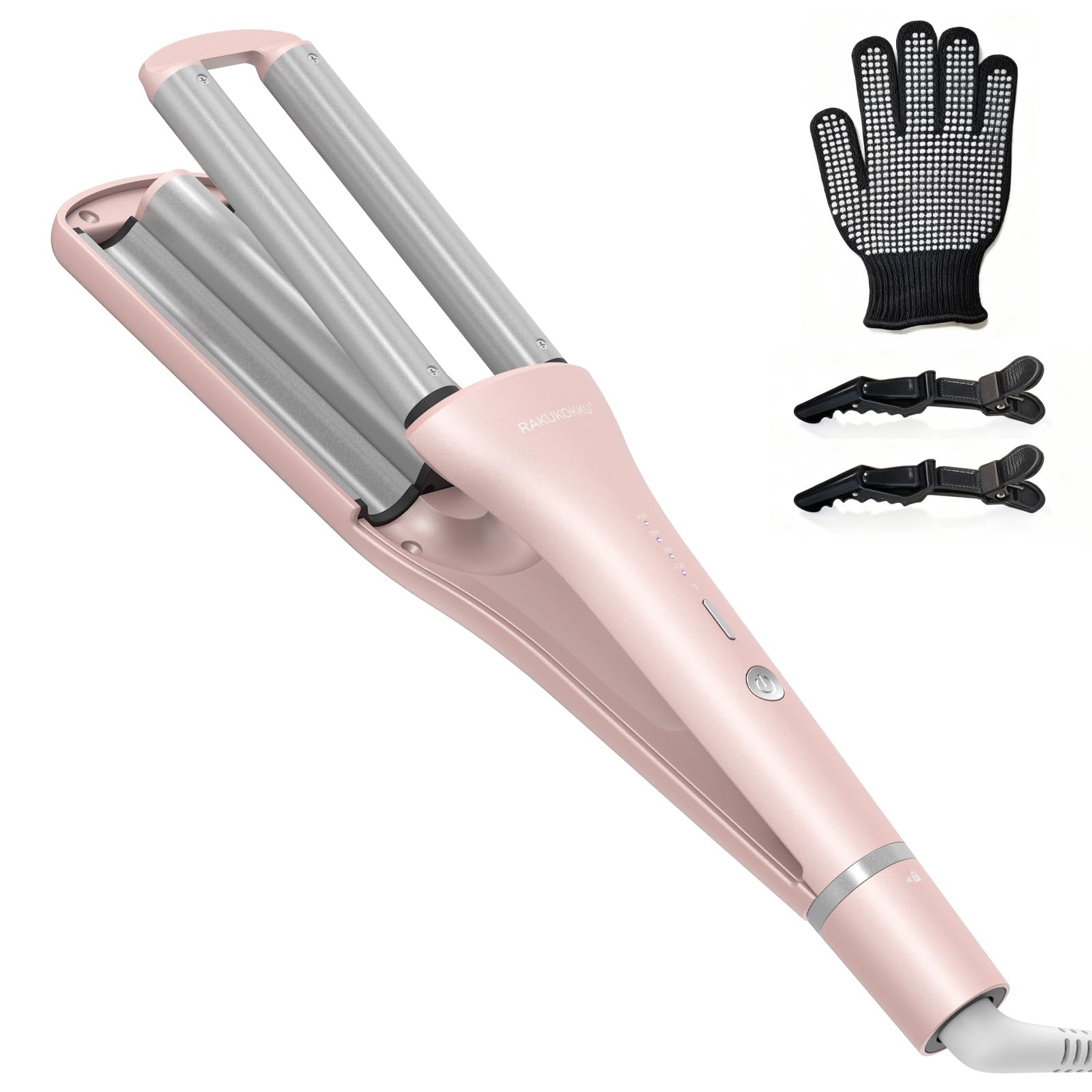 4 in 1 Hair Crimper - Adjustable Waver Hair Tool for 4 Wavy Styles