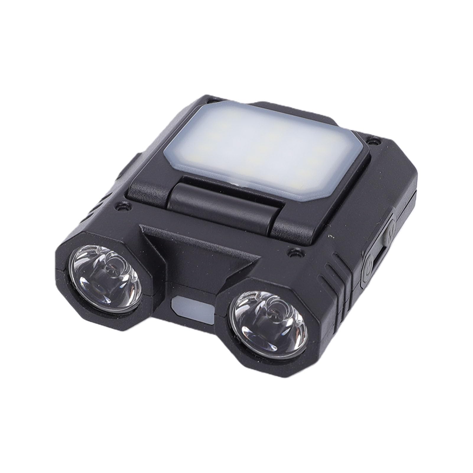 Linterna frontal sin botones molestos con sensor de movimiento 10W recargable 7