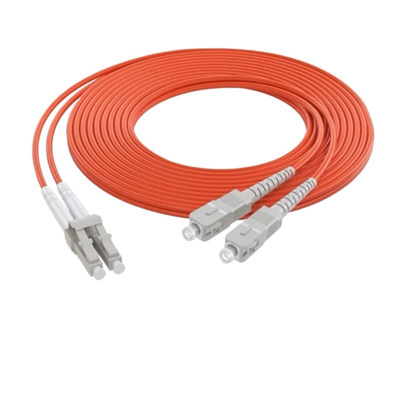 Câble à fibre optique LC-SC OM1 OM2 Duplex 1-100m (30 m, 1 pc OM1)
