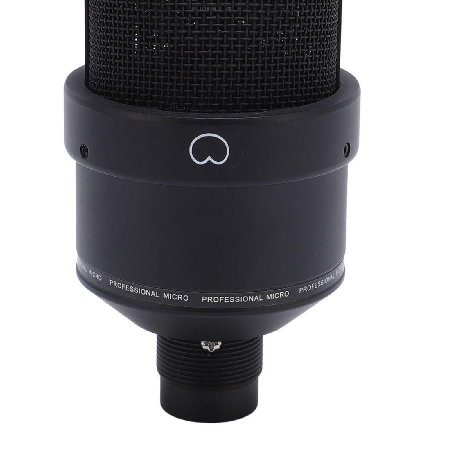 Mikrofon, XLR Kondensatormikrofon Großmembran Kondensator Studio Microphone mit Schockhalterung, XLR-Kabel und Windschutz für Podcasting, Streaming, Gaming, Aufnahmen