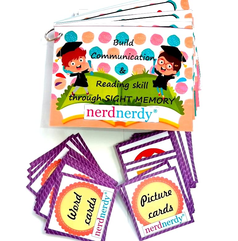 Nerdnerdy Speech Development Using Visual Strength of Autistic Learner, Recommended for Children with Speech Delays