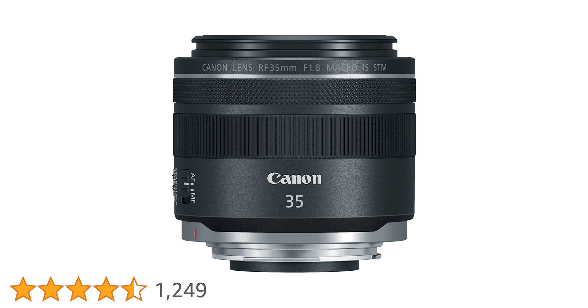 Amazon.co.jp: Canon RF35mm F1.8 IS Macro STM レンズ、ブラック