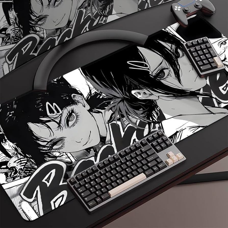 Amazon | チェンソーマン マウスパッド 大型 防水 マキマ レゼ パワー