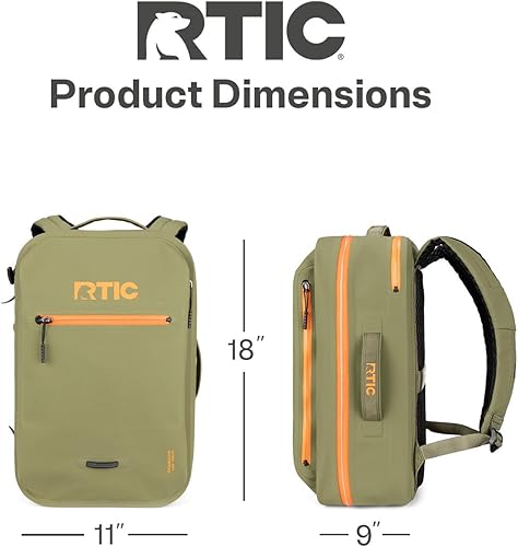 Miniatura 5 de RTIC Mochila ultra seca, bolsas impermeables al aire libre para senderismo, viajes, camping, canotaje, mochilero, 26L