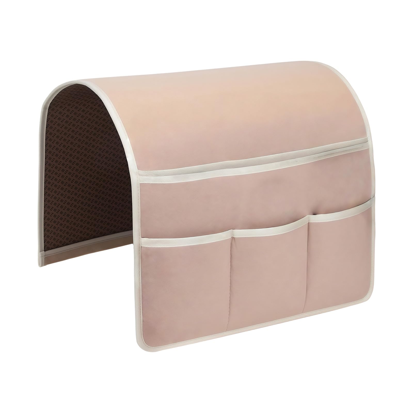 Qusinfc Multifunctional Sofa Armrest Organiser Couch Armchair Remote Stand with 4 Pocket for Magazines Tablet Phone Snacks Couch Storage Bag Owner Crib Storage Owner