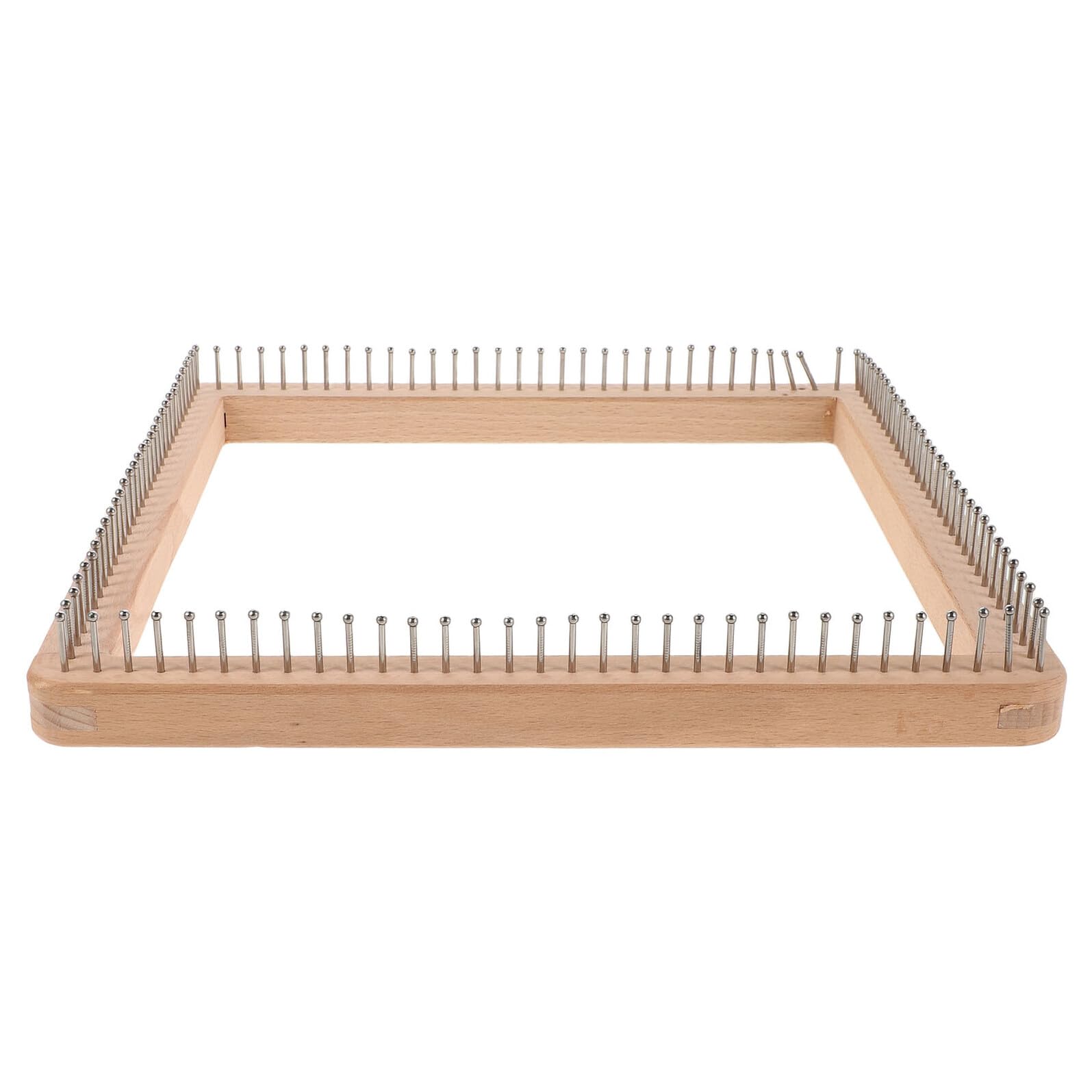 Telar de Madera Cuadrado para Tejer, 30x30cm, Manual