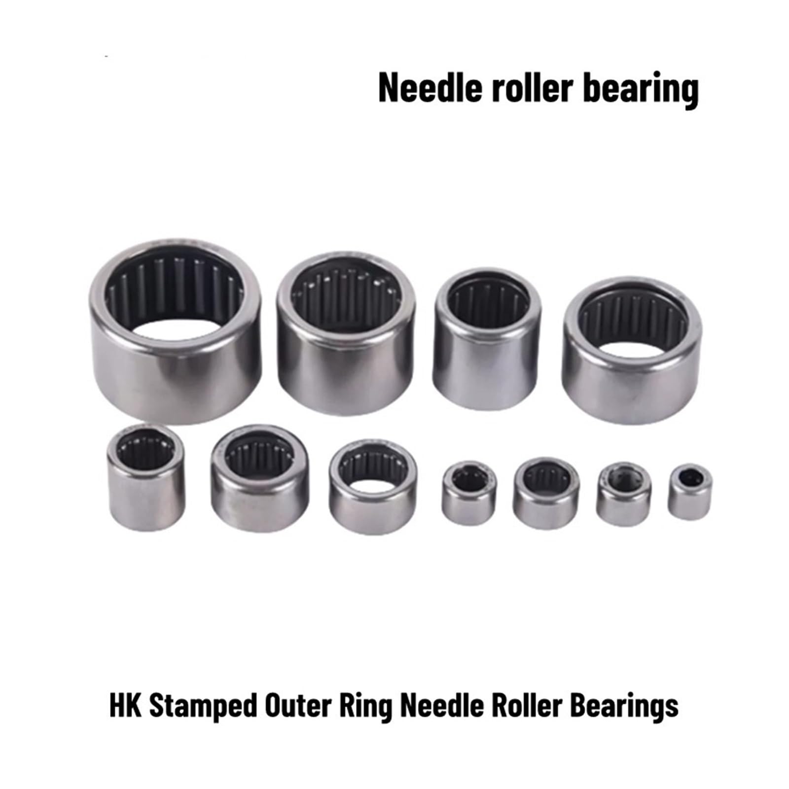 10PCS H/K Inner Diameter 3 4 5 6 7 8 9 10 12 13 14 15 16 Series Miniature Needle Roller Bearings Without Ring(H/K1612 16X22X12)