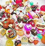 20 pcs 3D Miniature Sweets Deco Cabochon Mix Assorted Resin
