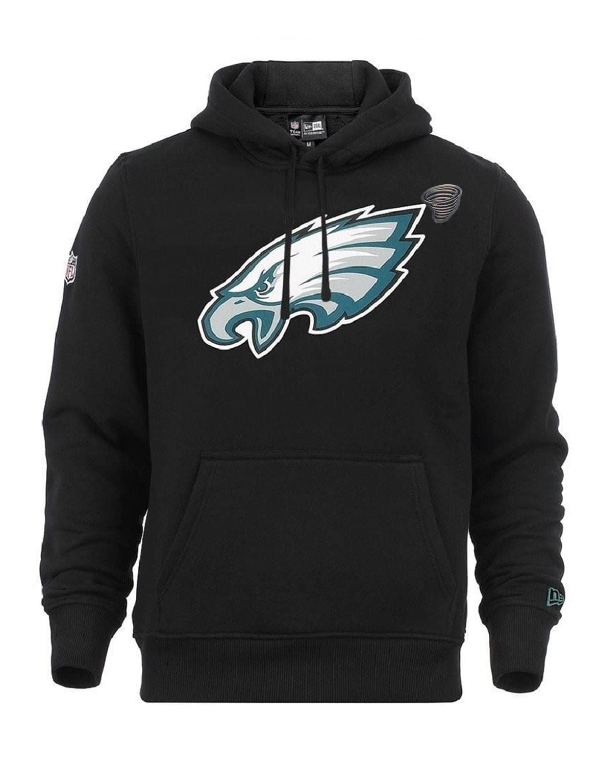 New Era – Hoody Sudadera con Capucha Suéter – NFL artículo de Fans Fútbol Americano – Emblema del Equipo - con un Pin Exclusivo de CapSpin